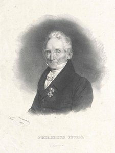 Retrato de Friedrich Mohs de Josef Nikolaus Kriehuber